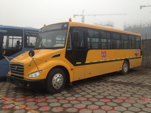 东风莲花56座小学生专用校车 国四配置